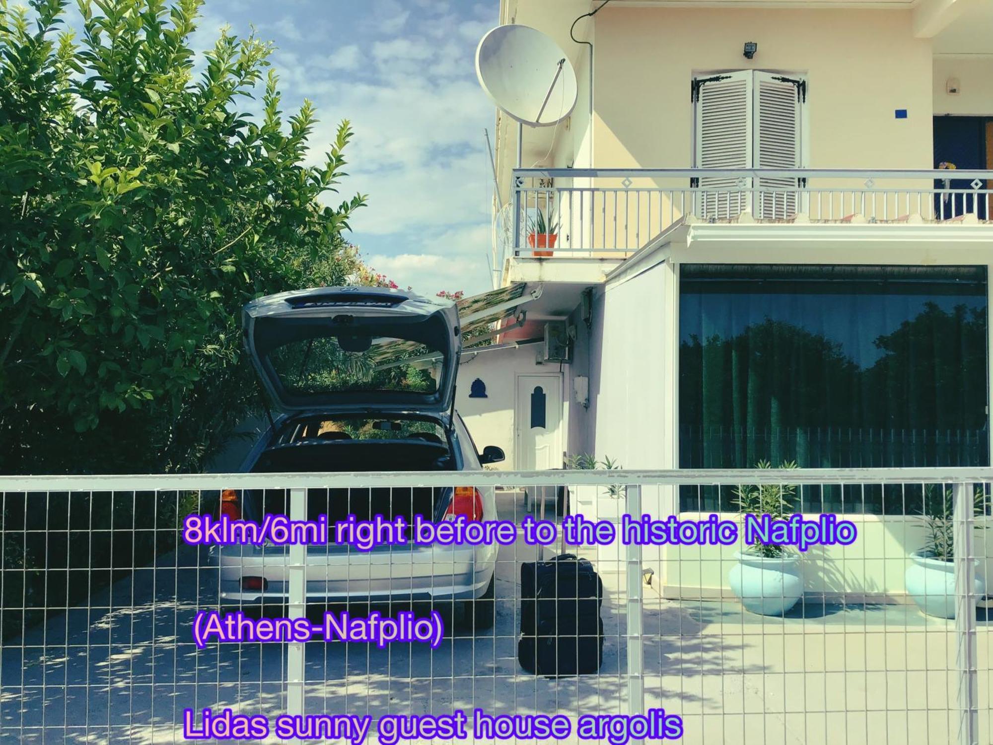 Lidas Sunny Guest House Argolis Nafplio Exterior photo