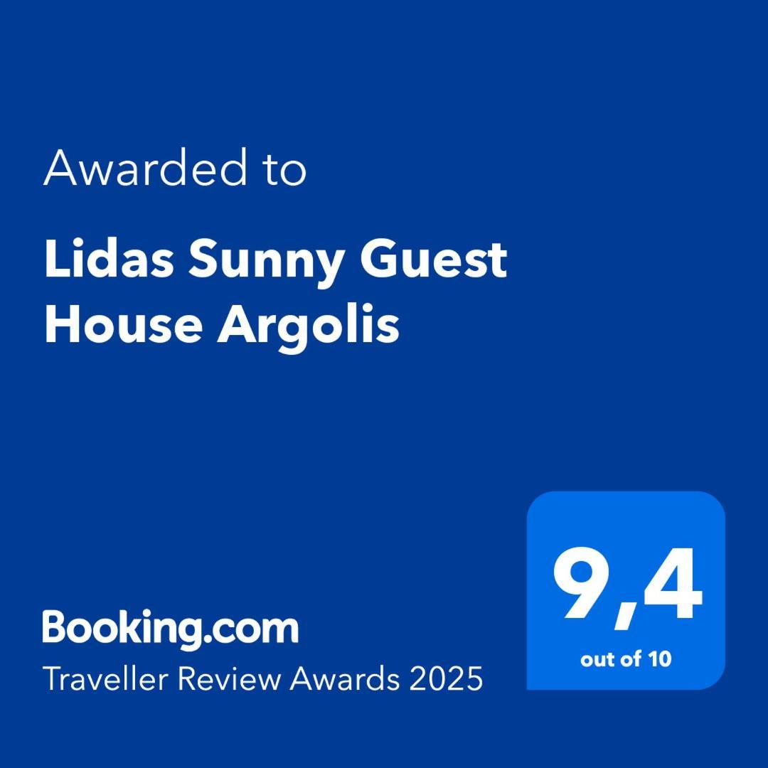Lidas Sunny Guest House Argolis Nafplio Exterior photo
